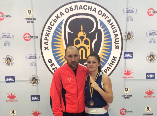 Після нагородження з тренером